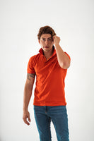 SJ orange polo