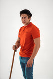 SJ orange polo
